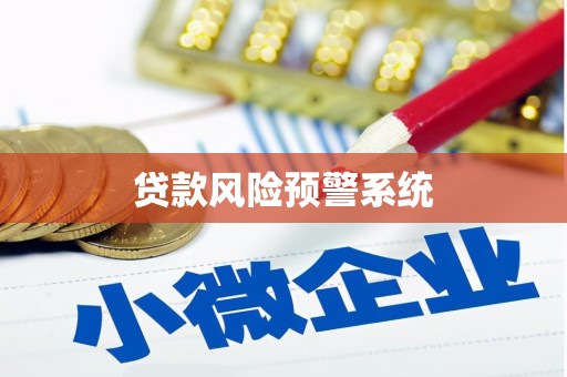 共和贷款风险预警系统
