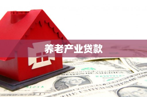 蓬江养老产业贷款