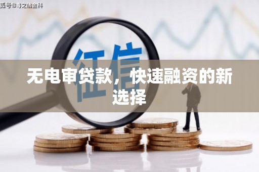 邓州无电审贷款，快速融资的新选择