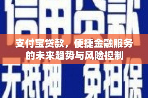 张北支付宝贷款，便捷金融服务的未来趋势与风险控制