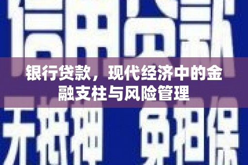 潜江银行贷款，现代经济中的金融支柱与风险管理