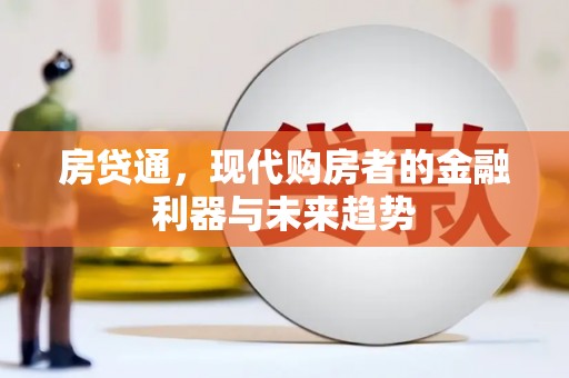 工布江达房贷通，现代购房者的金融利器与未来趋势