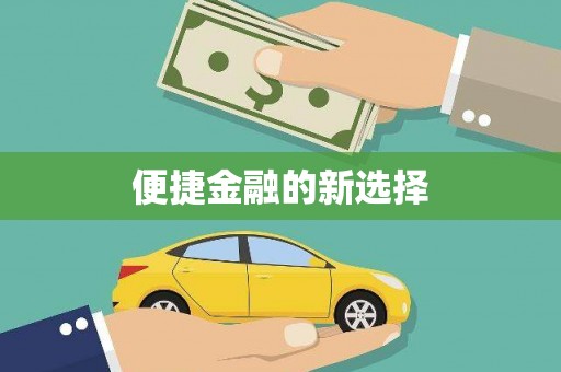 新园便捷金融的新选择