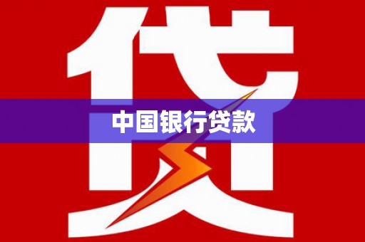 西林中国银行贷款