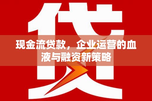 两当现金流贷款，企业运营的血液与融资新策略