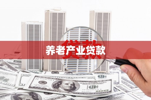 掇刀养老产业贷款
