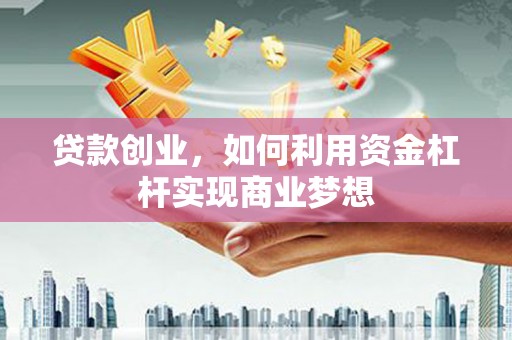 临高贷款创业，如何利用资金杠杆实现商业梦想