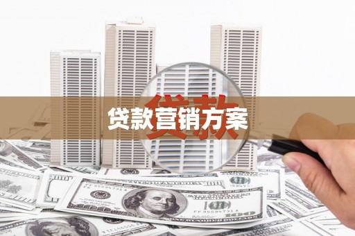 山阳贷款营销方案